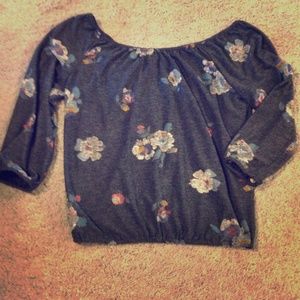 Off the shoulder shirt