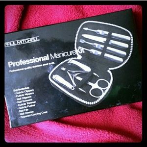 Paul Mitchell Manicure set and brush set bundle