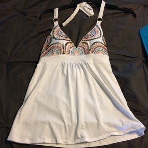 Halter bling top