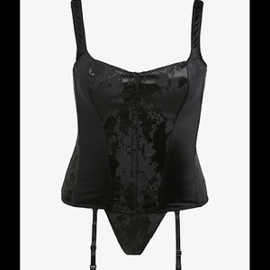 Torrid Brocade Corset and Panties - Brand New!