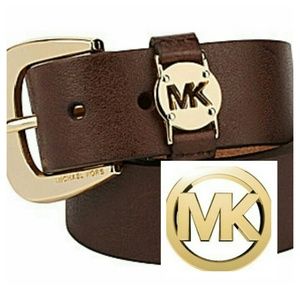 Michael Kors Leather Belt