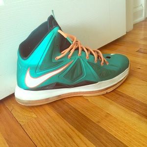 Lebron X "Miami Dolphins"