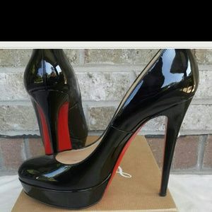 Authentic Bianca 140 Calf Patent Pumps Size 41