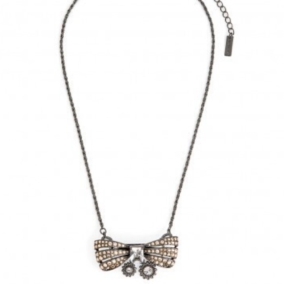 JEWELMINT VINTAGE BOW NECKLACE - BRAND NEW IB - Picture 3 of 3