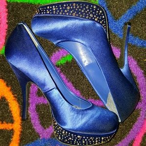 STEVE MADDEN/SWARVOSKI HEELS