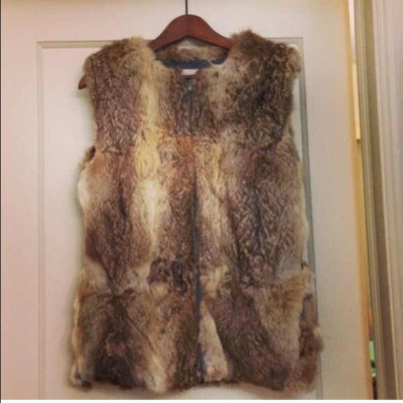 Rabbit Fur Vest!