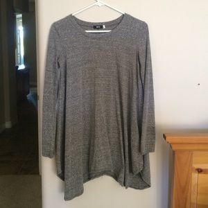 BDG Heathered Shark Bite T-shirt Dress