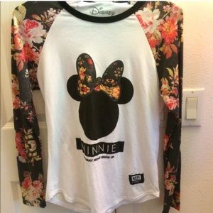 Minnie Mouse baseball tee