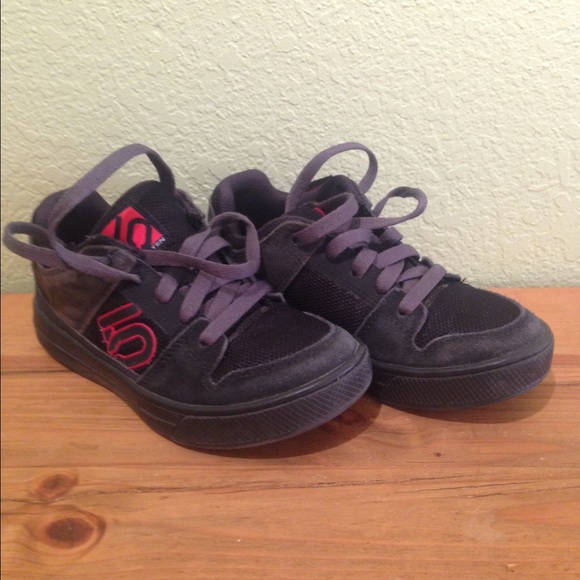 Kids black FiveTen shoes