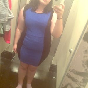 🔵⚫️Black and Blue Lace Dress⚫️🔵