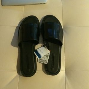Zara flat open sandals