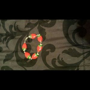 Strawberry Designed Bracelet