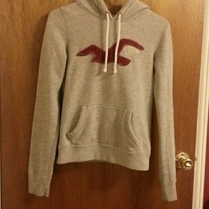 Grey hollister jacket