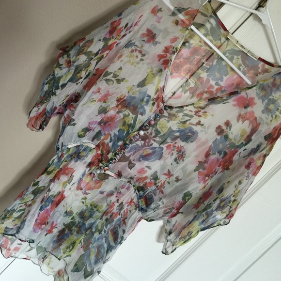Gibson sheer top