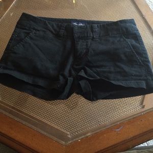 American Eagle black shorts