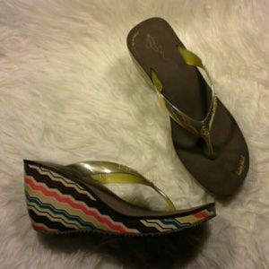 Reserved Baby Phat Wedge Sandals