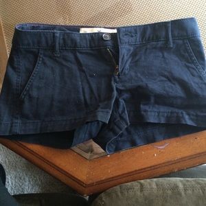 Hollister navy shorts