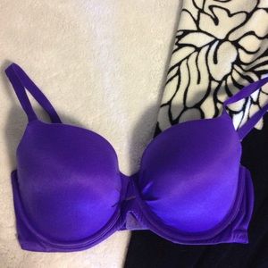 Victorias Secret Fabulous Lined Demi pushup 34DDD