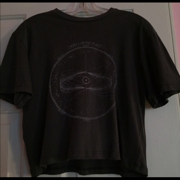 Brandy Melville Astrologic Crop tee
