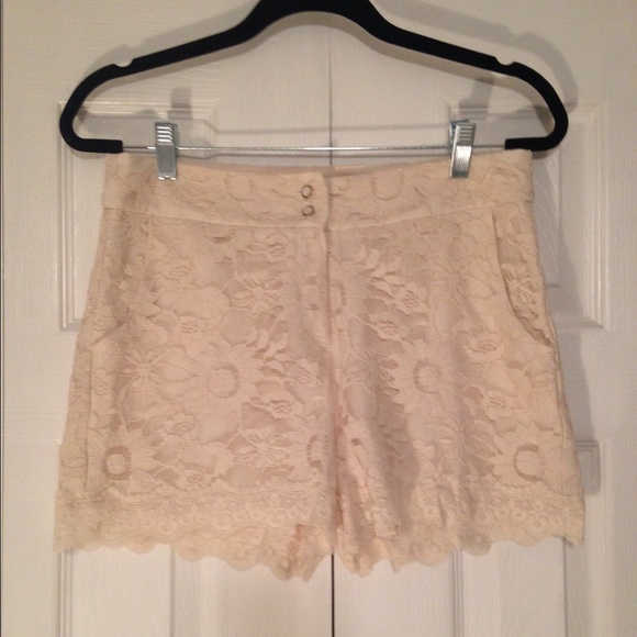 Sunflower Lace Shorts