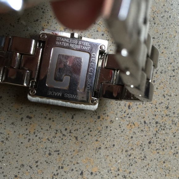 Stainless Steel Gucci 3600j Womens Watch