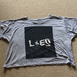 LIES Cropped Tee