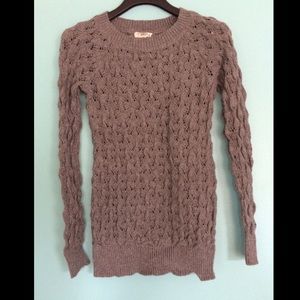 Patterned Grey Sweater