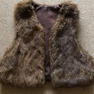 Cropped Fur Vest