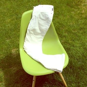 Versace Jeans Couture size 27 white corduroy pants