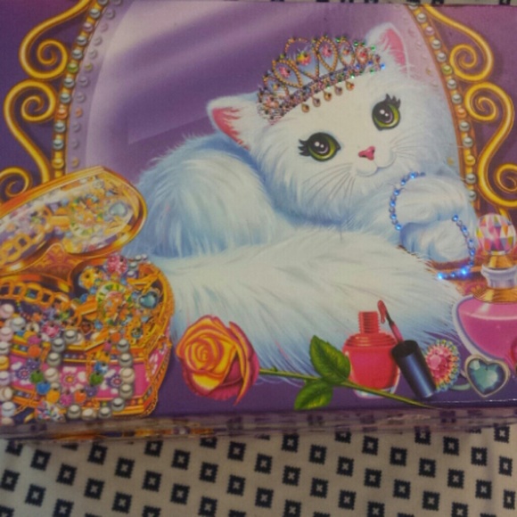 Lisa frank - light up jewelry box
