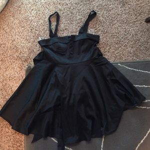 Forever 21 black above knee length dress