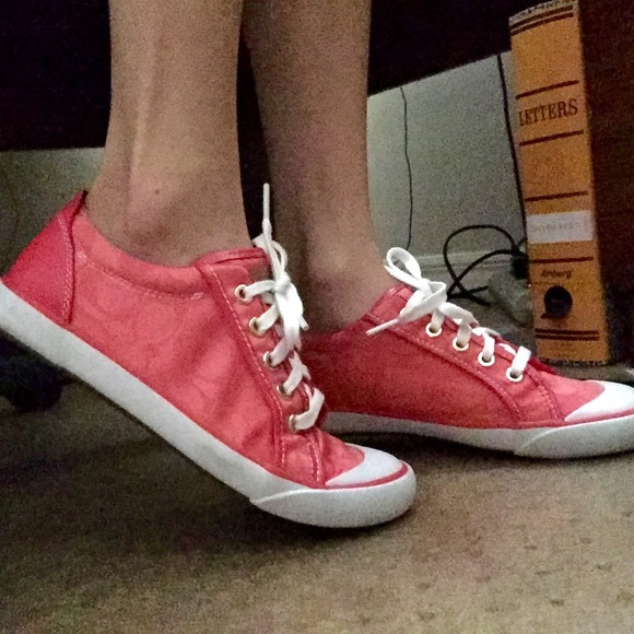 PINK COACH SHOES!!