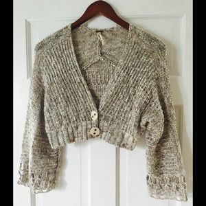 SALE!  Super soft lightweight cropped sweater.