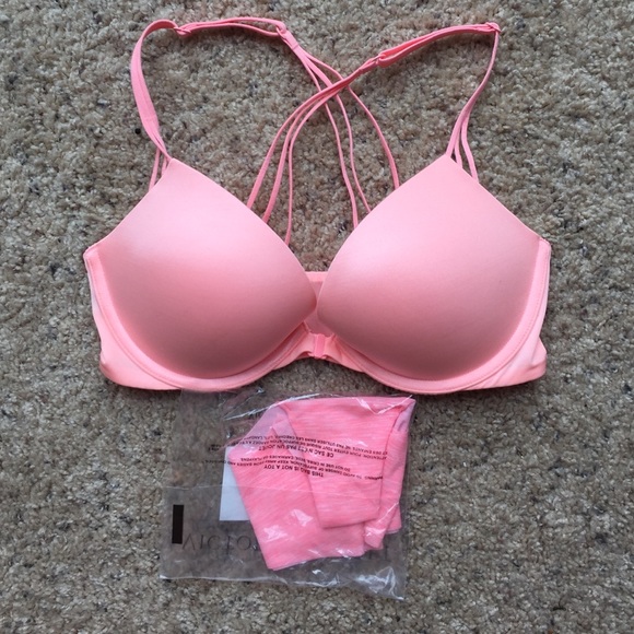 Victoria secret strappy bra and pant set.