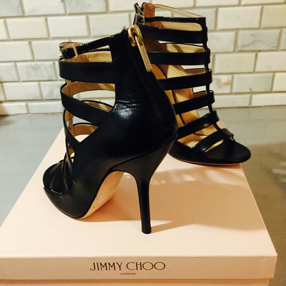 🚫SOLD🚫Jimmy Choo Caged Sandals - Picture 2 of 4