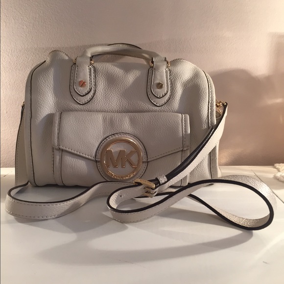 Michael Kors MK Margo leather satchel/handbag - Picture 1 of 4