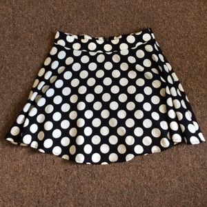 Forever 21 Polka dotted skirt