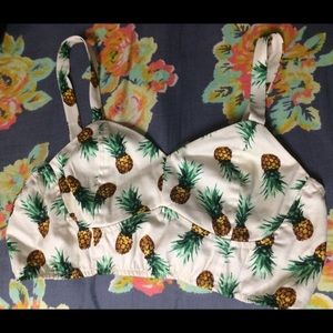 🚫HOLD🚫 Pineapple crop tank