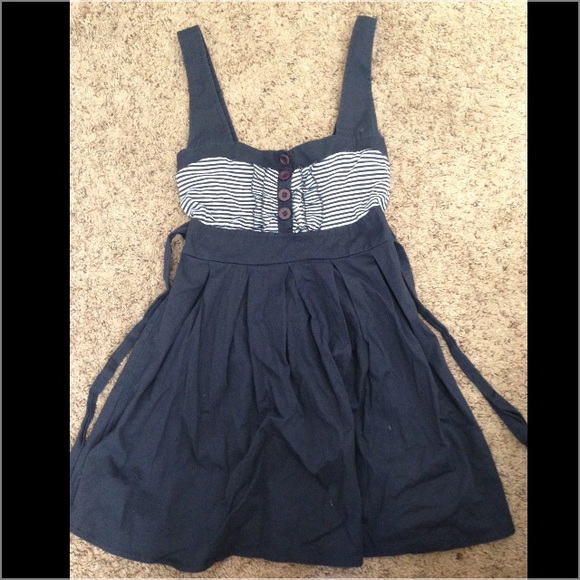 Navy blue dress