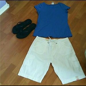 Bermuda Shorts w/ adjustable waist