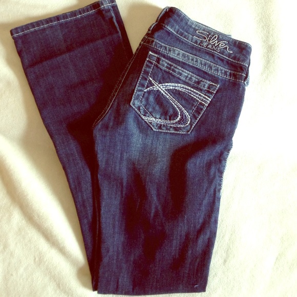 Silver blue jeans