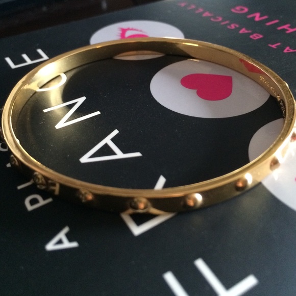 kate spade gold bangle