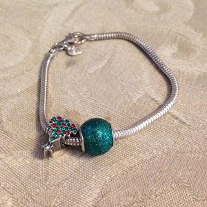 Pandora look alike charm bracelet