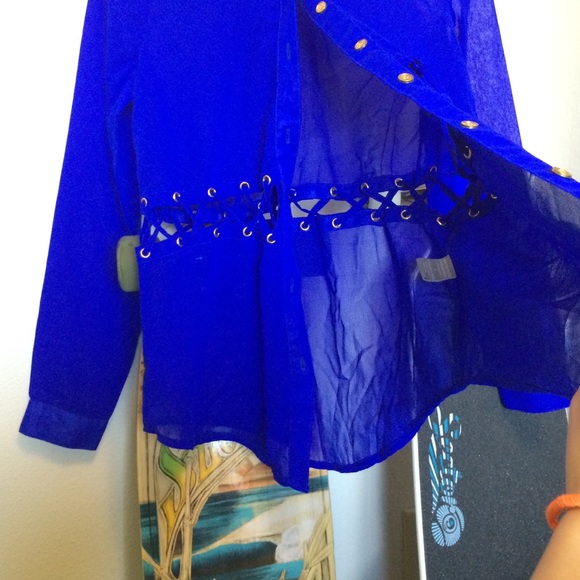 Charlotte Russe see through top - Picture 2 of 2