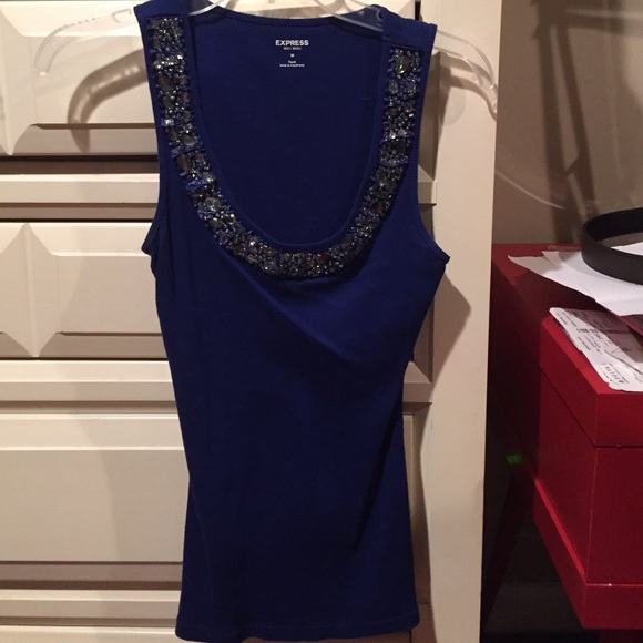 Royal blue tank great condition