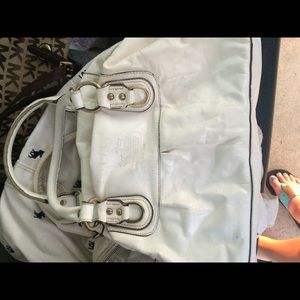 White coach purse