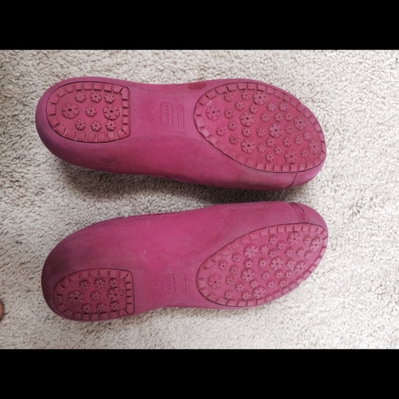 Pink croc flats - Picture 3 of 3