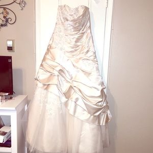 Champagne Wedding Dress