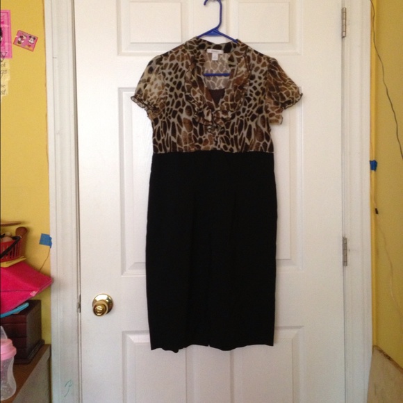 🌻Leopard  print dress🌻