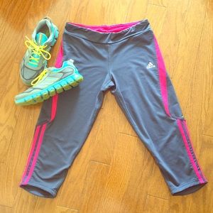 🚫SOLD🚫Adidas Climalite cropped pants